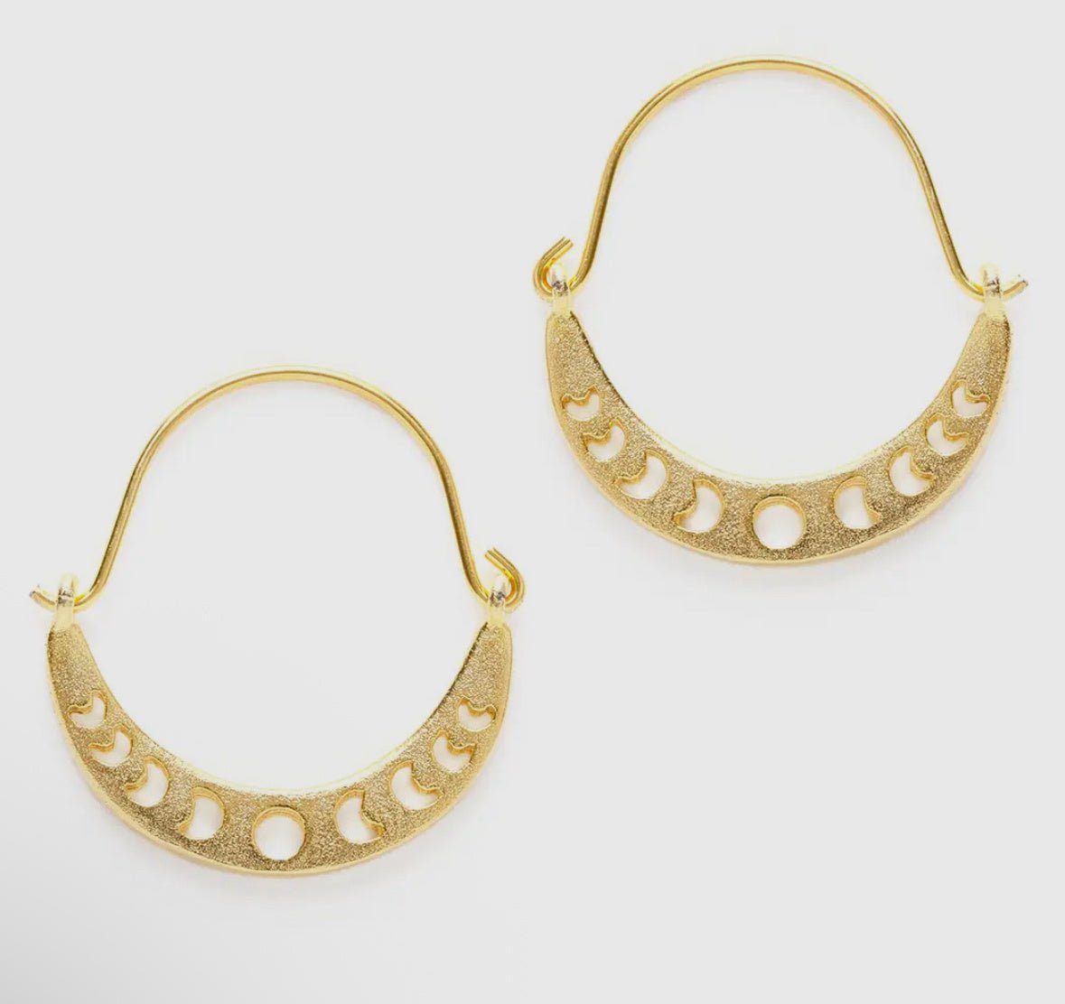 Phases of the Moon Earrings - Flea Boutiques