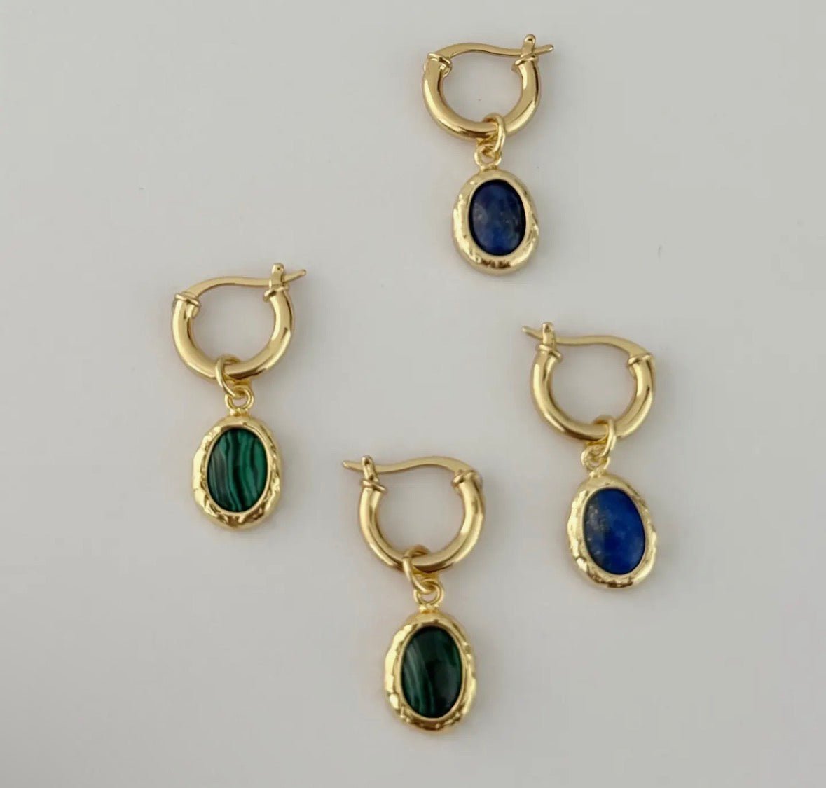 Piedritas Hoops - Flea Boutiques