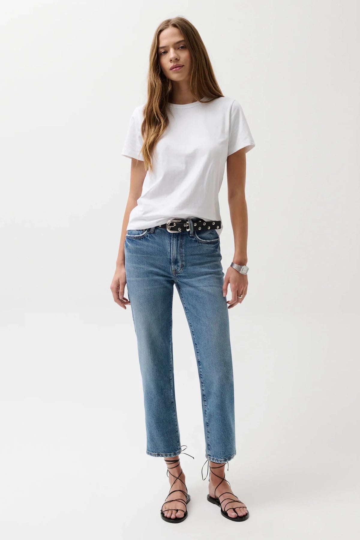 Pistola Aleks Straight Leg Crop - Flea Boutiques