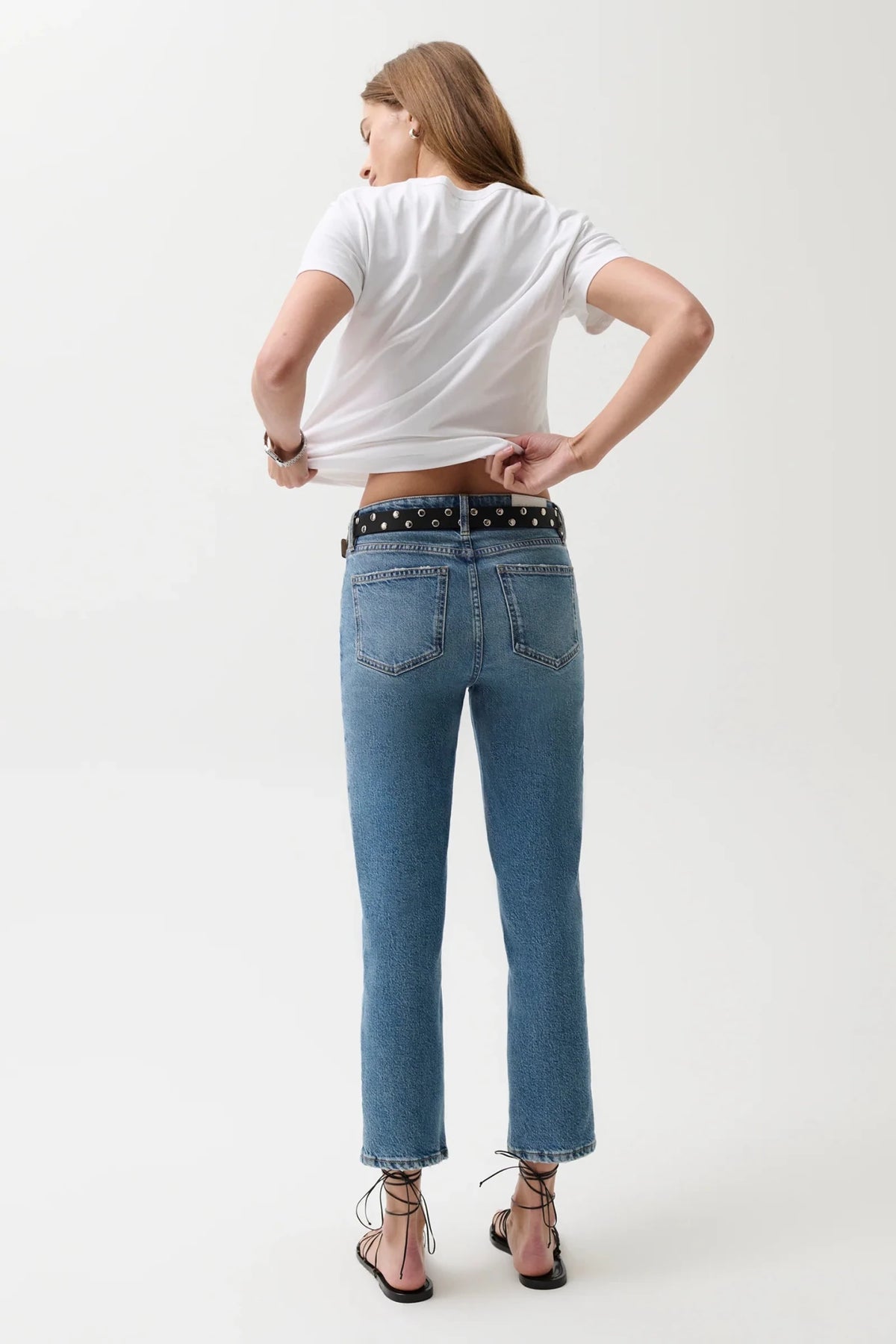 Pistola Aleks Straight Leg Crop - Flea Boutiques