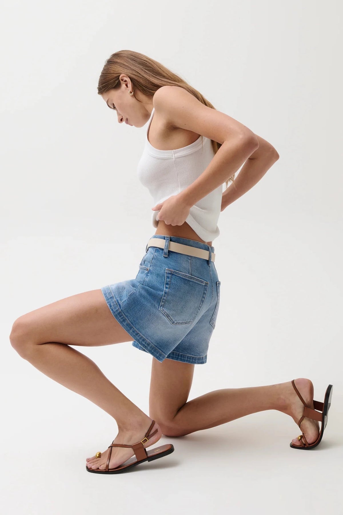Pistola Aoki Hi Rise A - Line Short - Flea Boutiques