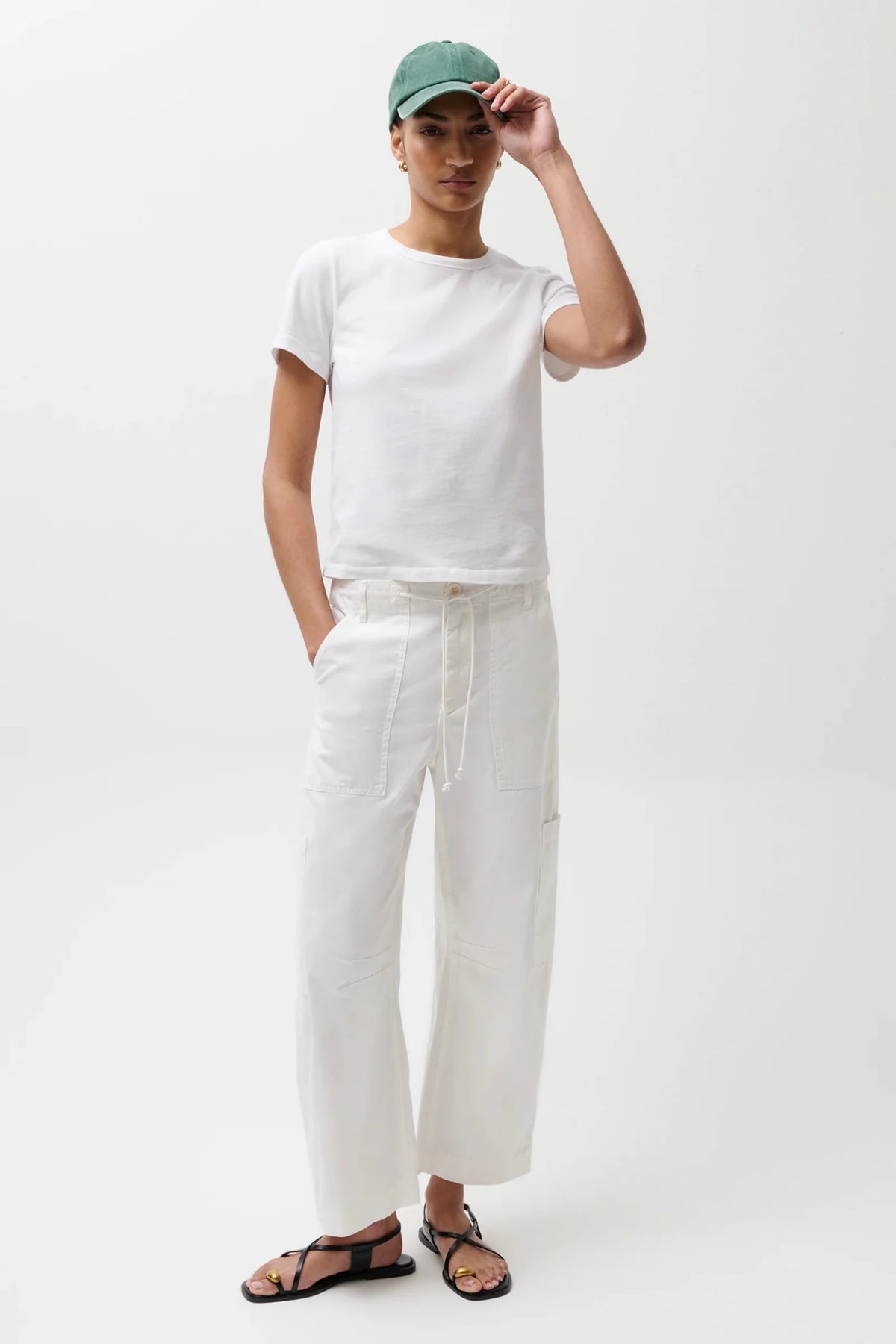 Pistola Sabrina Curved Utility Pants - Flea Boutiques