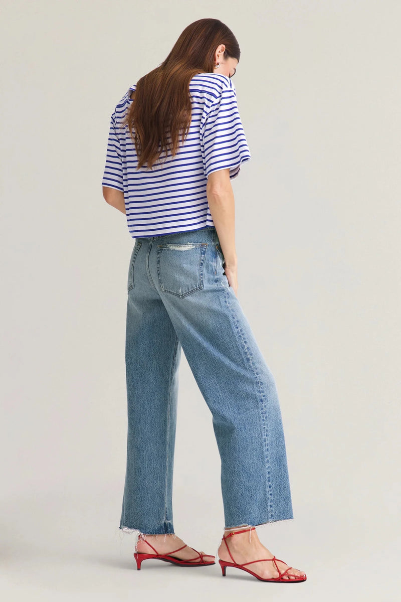 Pistola Tate Crop Hi Rise Bowed Wide - Flea Boutiques