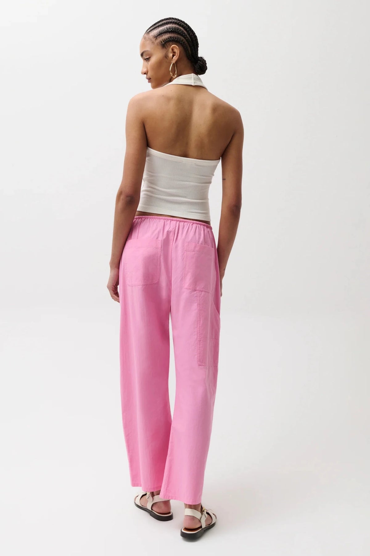 Pistola Theo Drawstring Poplin Pants - Flea Boutiques