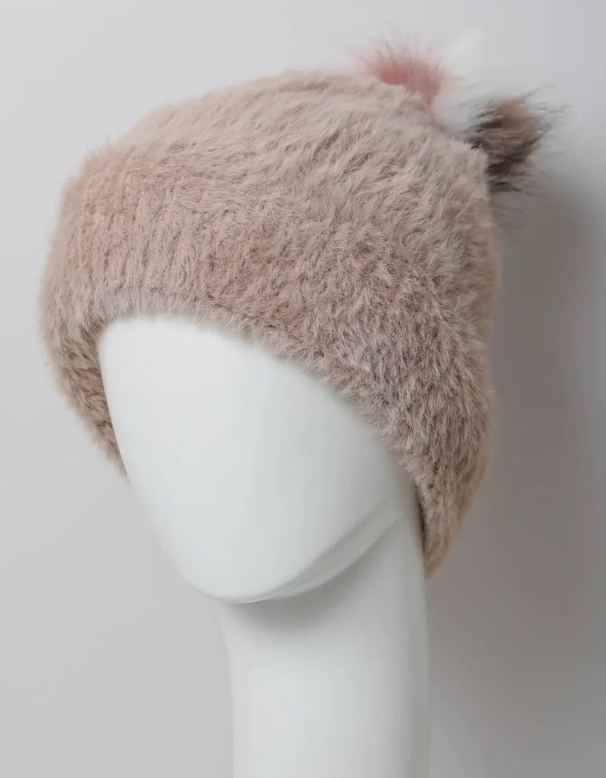 Plush Faux Mohair Beanie - Flea Boutiques