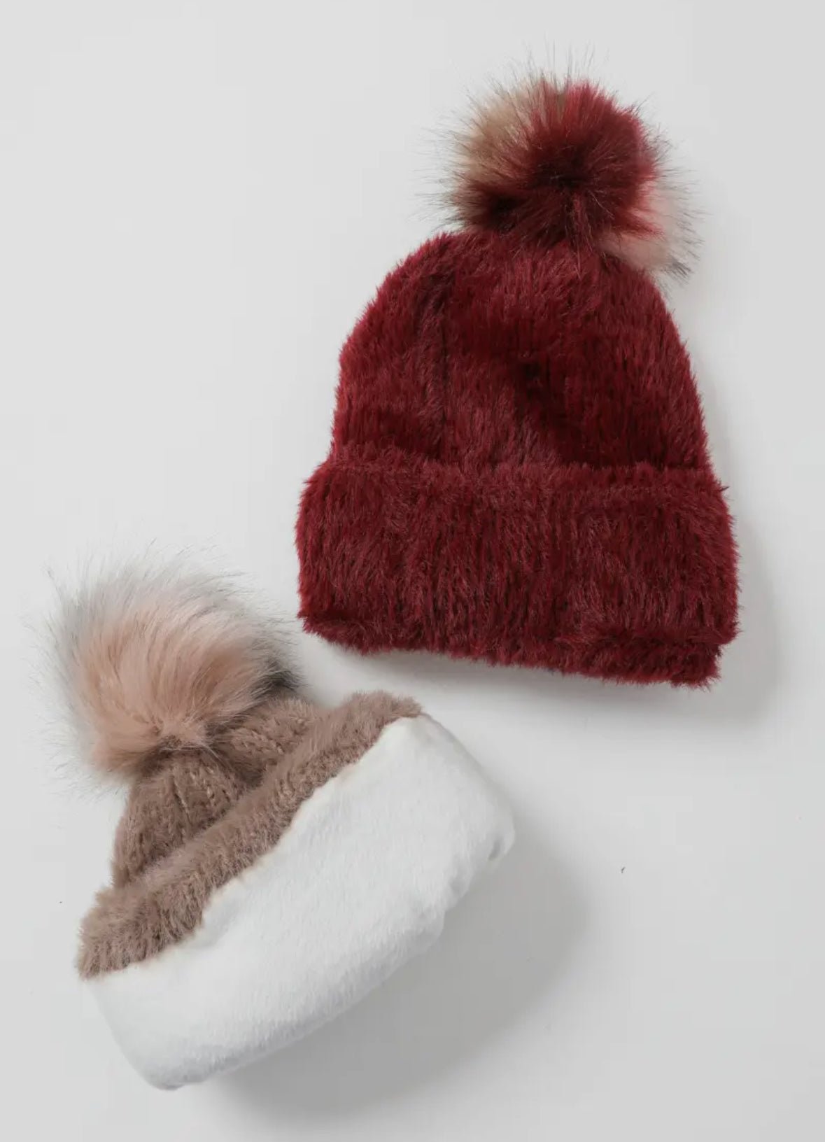 Plush Faux Mohair Beanie - Flea Boutiques