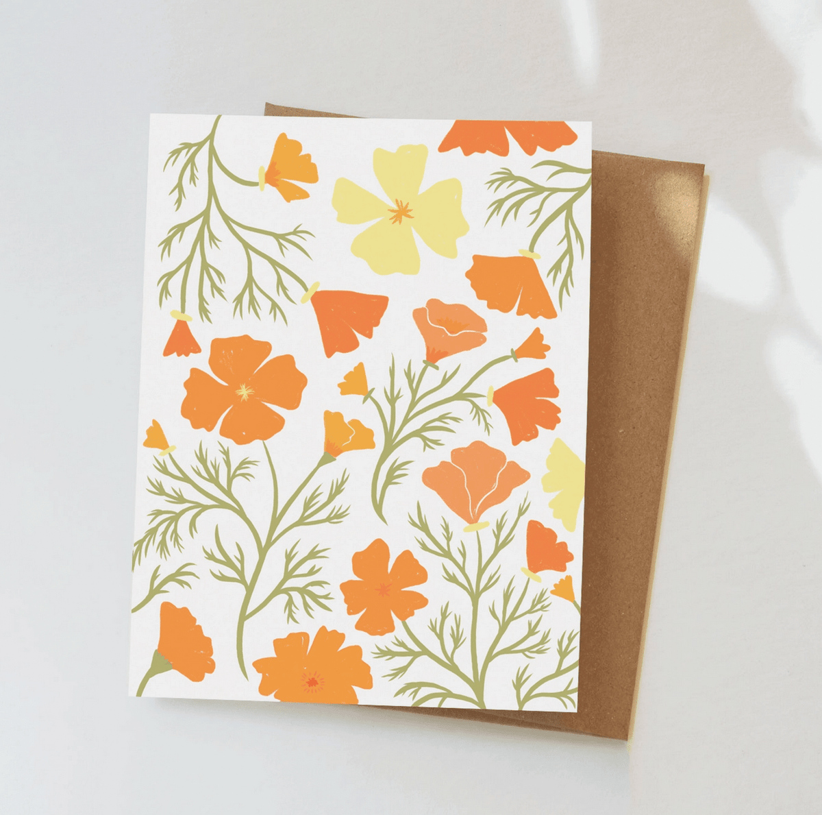 Poppies Greeting Card - Flea Boutiques