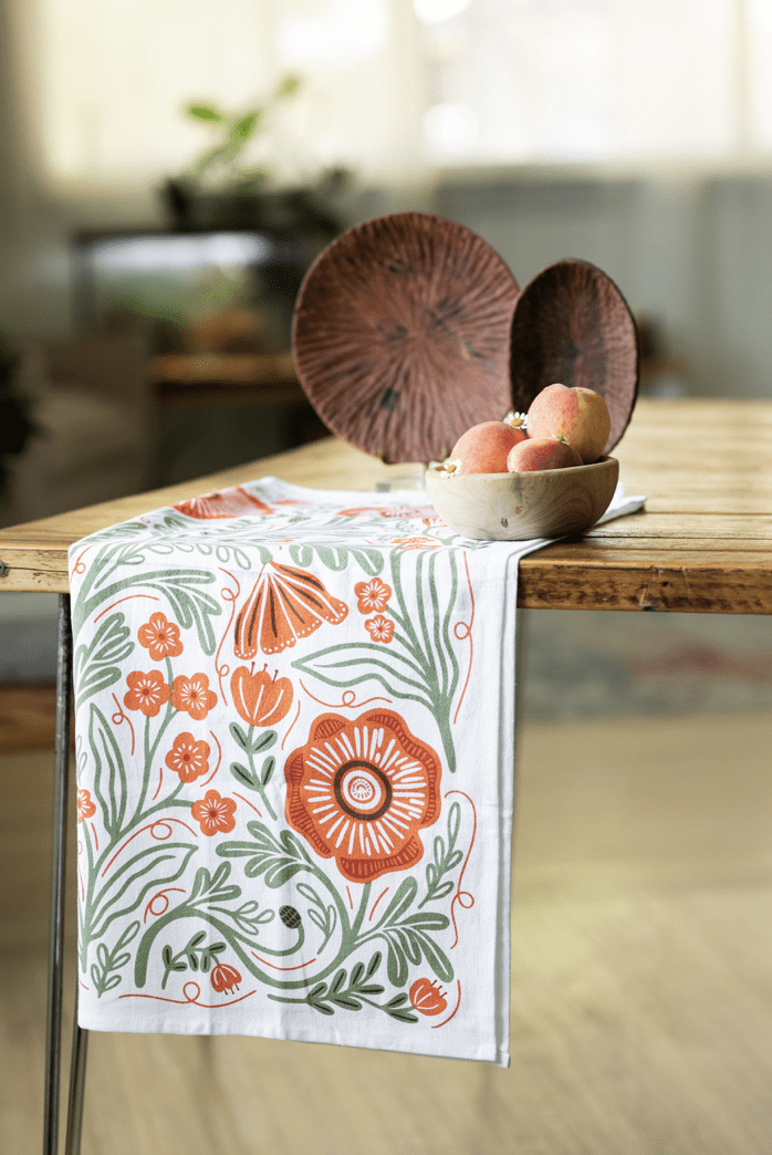 Poppy Tea Towel - Flea Boutiques