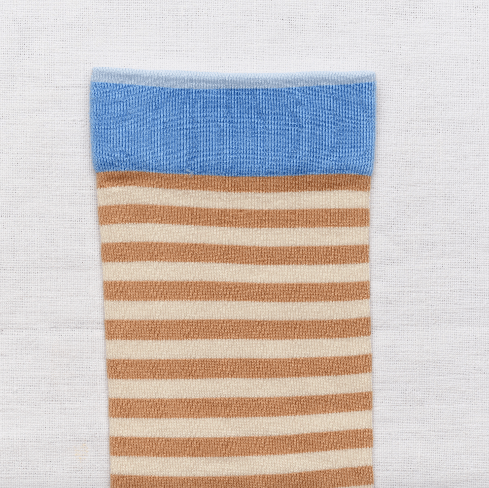Praline Stripe Socks - Flea Boutiques