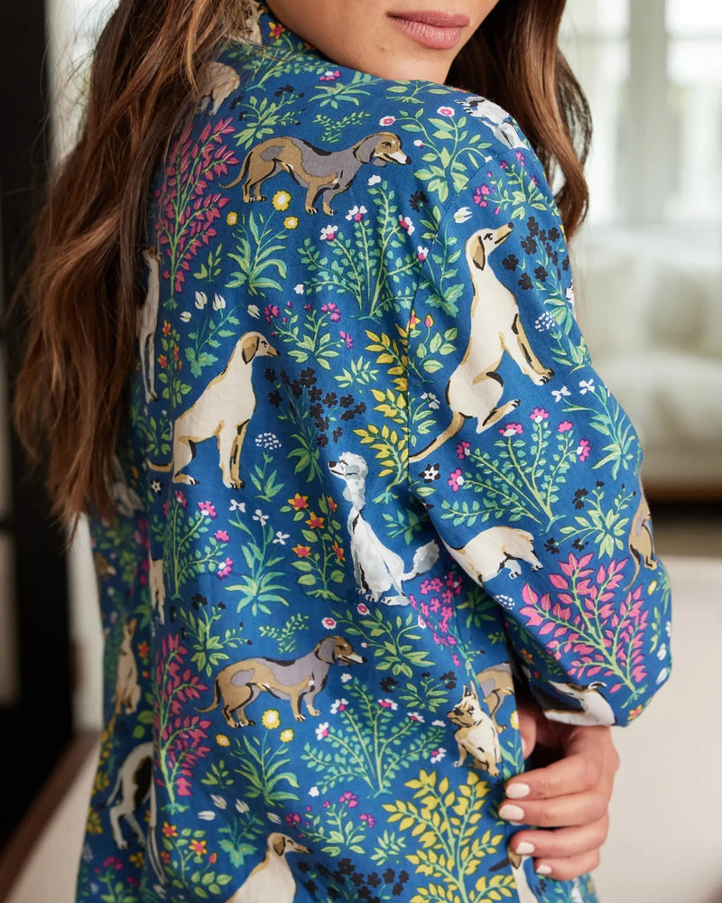 Print Fresh Must Love Dogs Long Sleep Set - Flea Boutiques