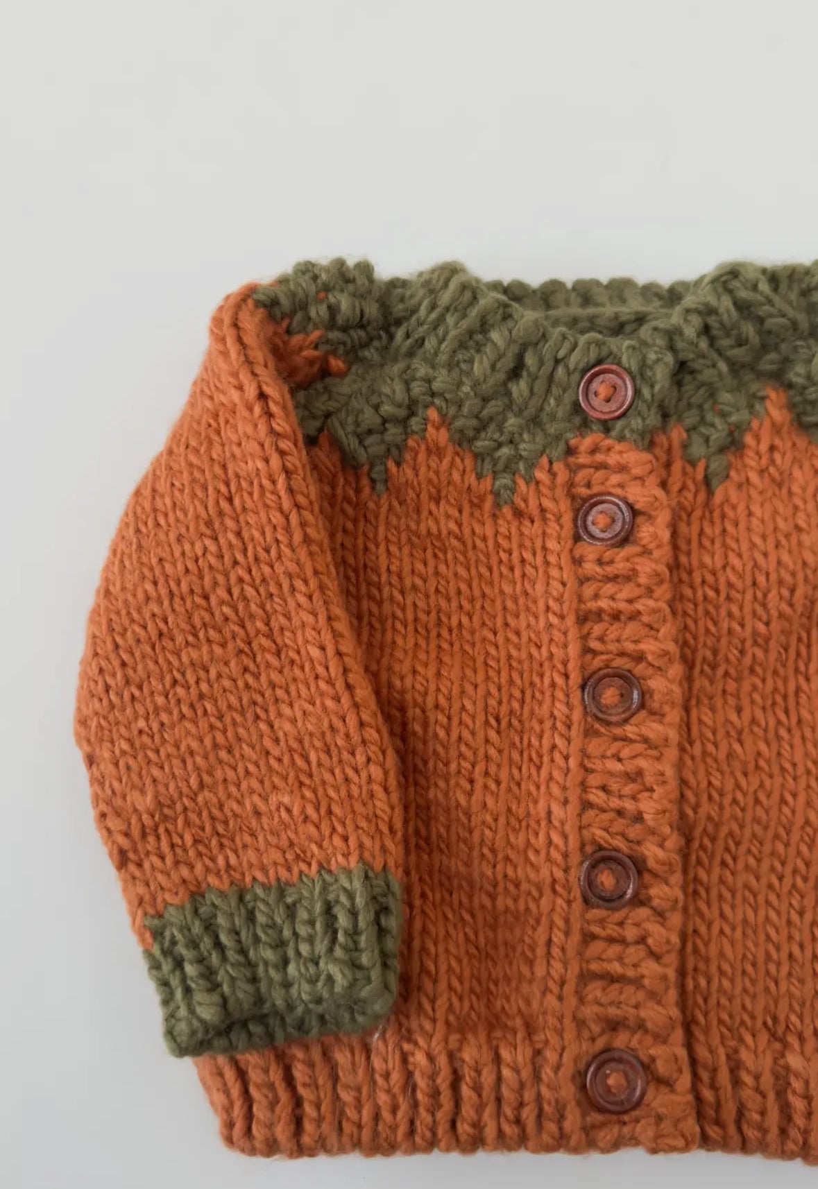 Pumpkin Cardigan - Flea Boutiques