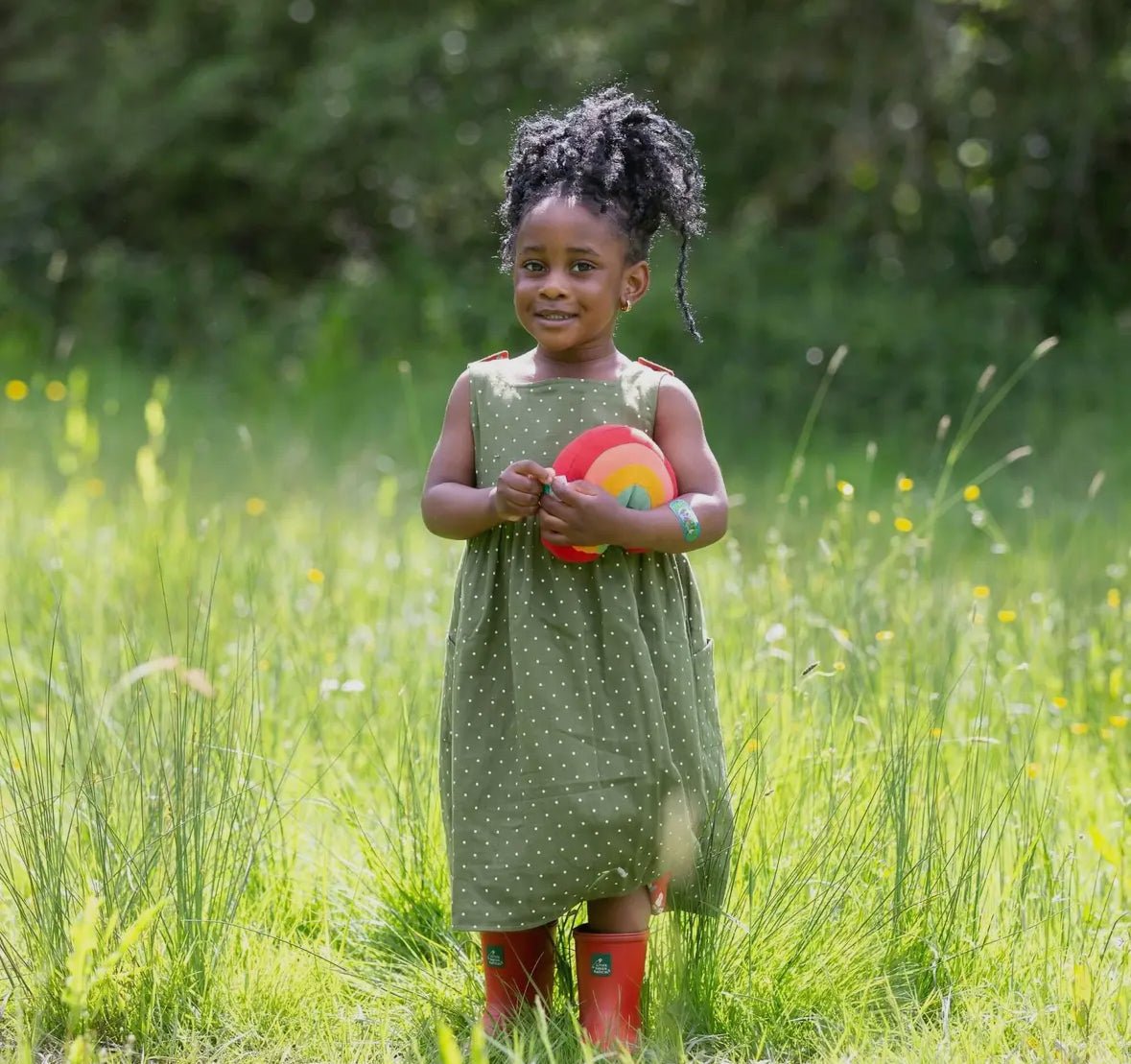 Rabbits Reversible Pinny Dress - Flea Boutiques