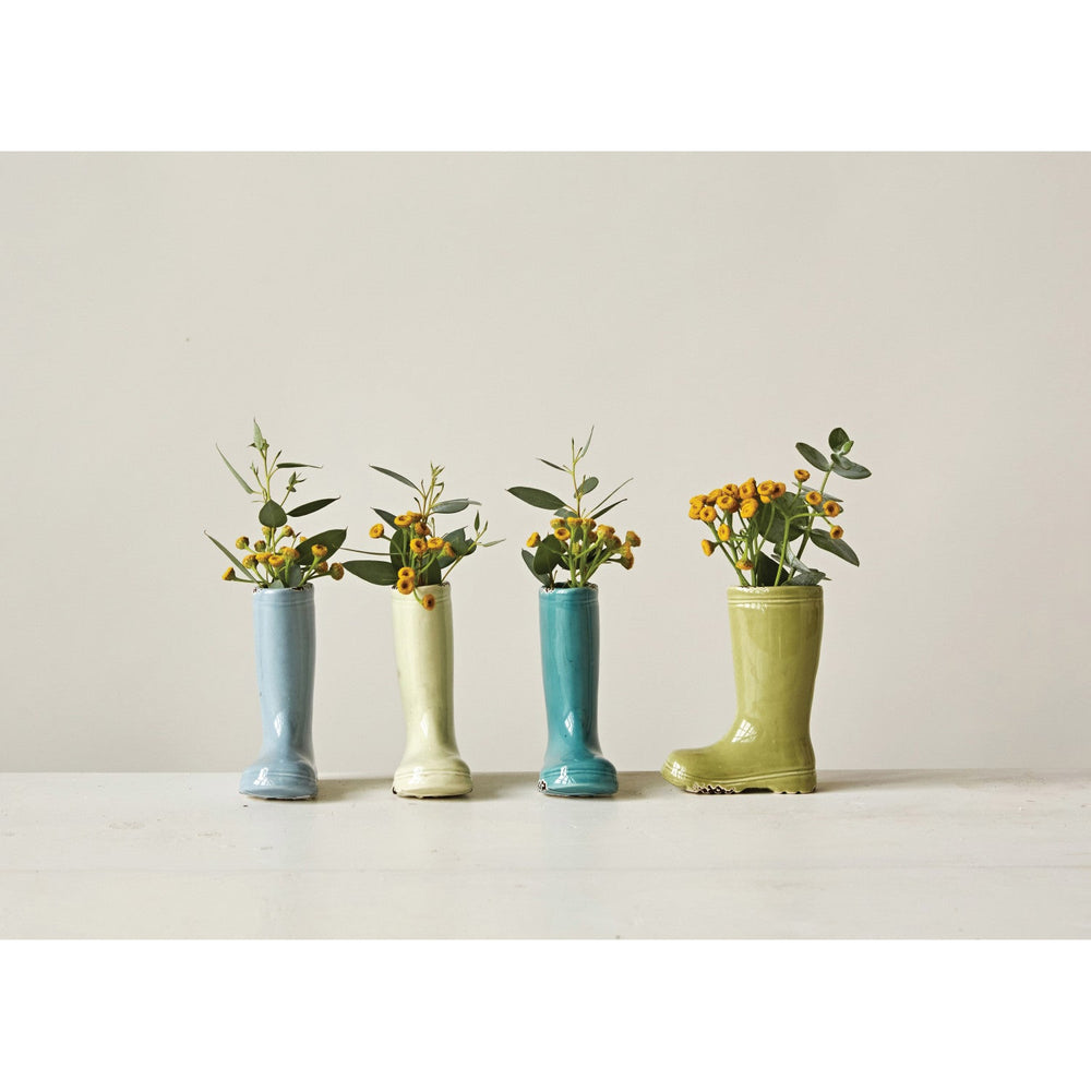 Rainy Boot Vase