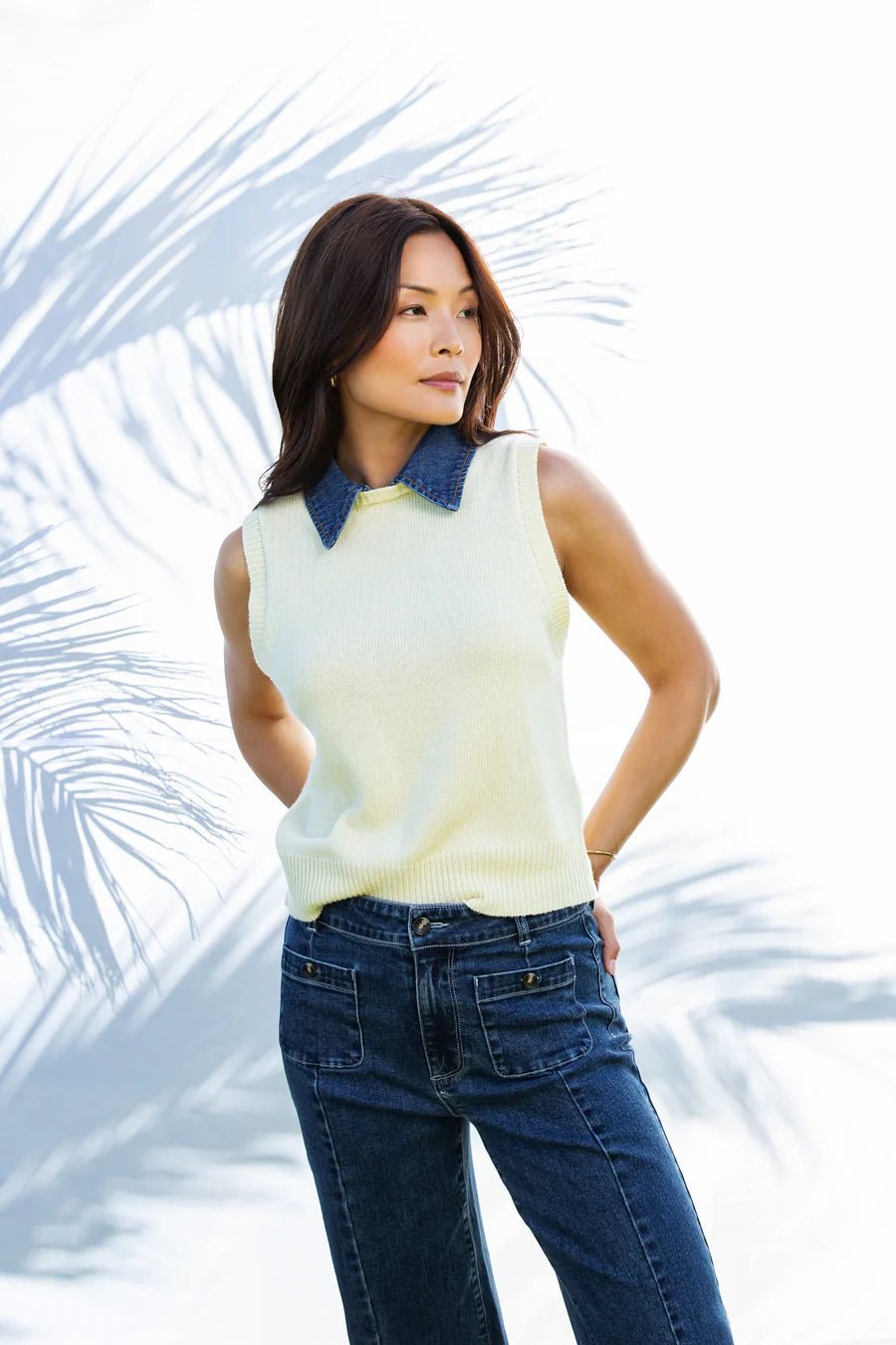 Renier Sweater Vest - Flea Boutiques