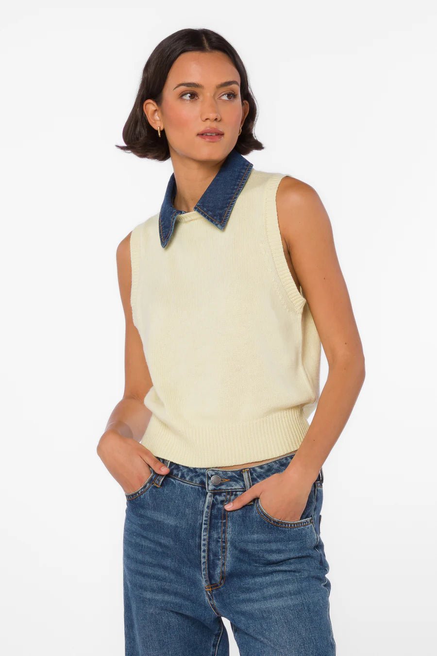 Renier Sweater Vest - Flea Boutiques