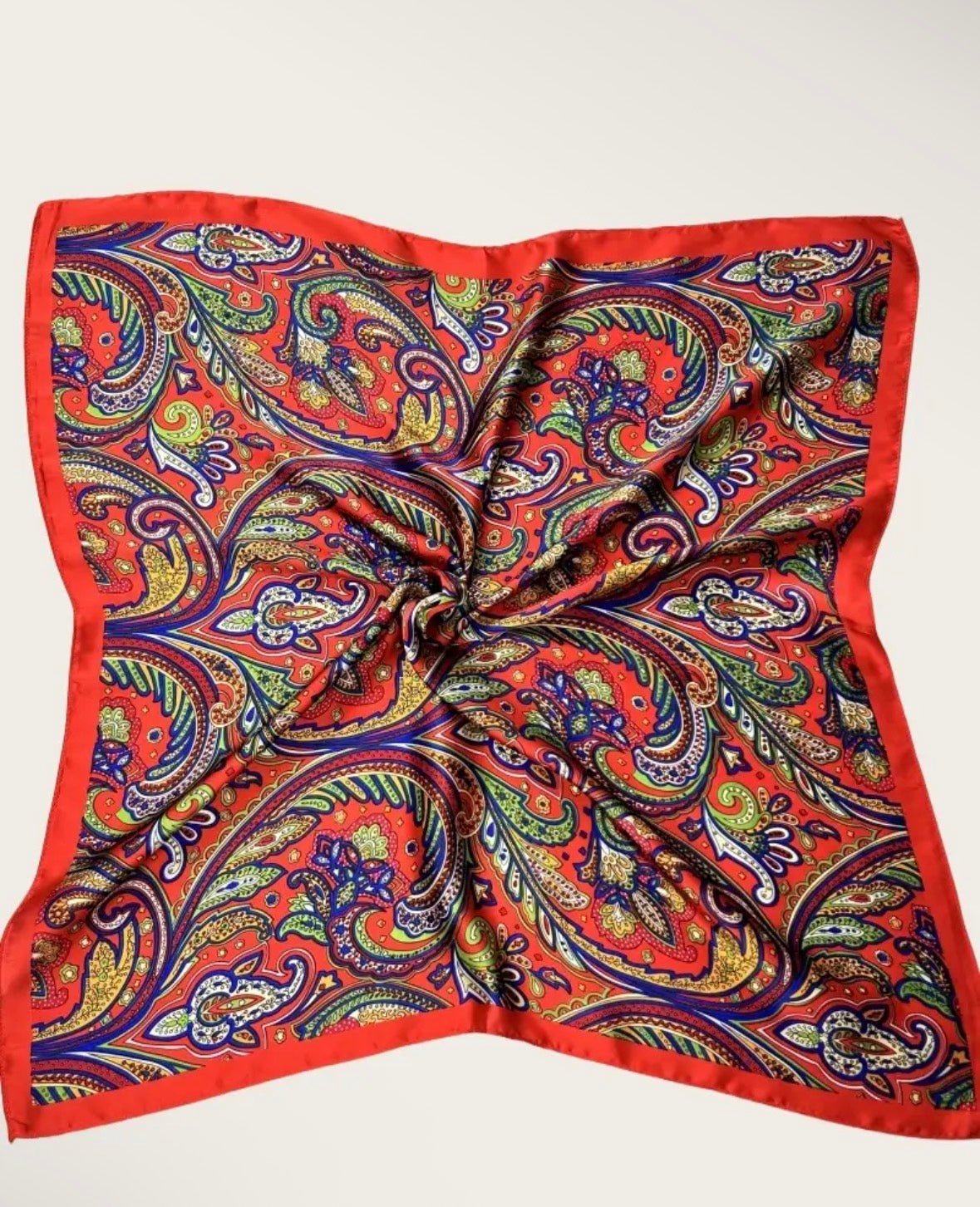Retro Paisley Vintage Scarf - Flea Boutiques