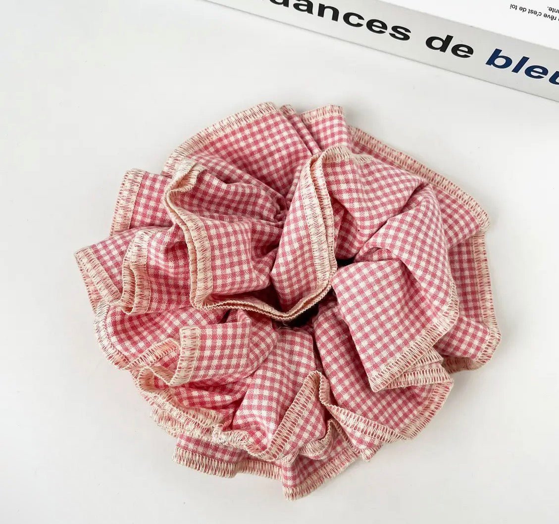 Retro Plaid Scrunchie - Flea Boutiques