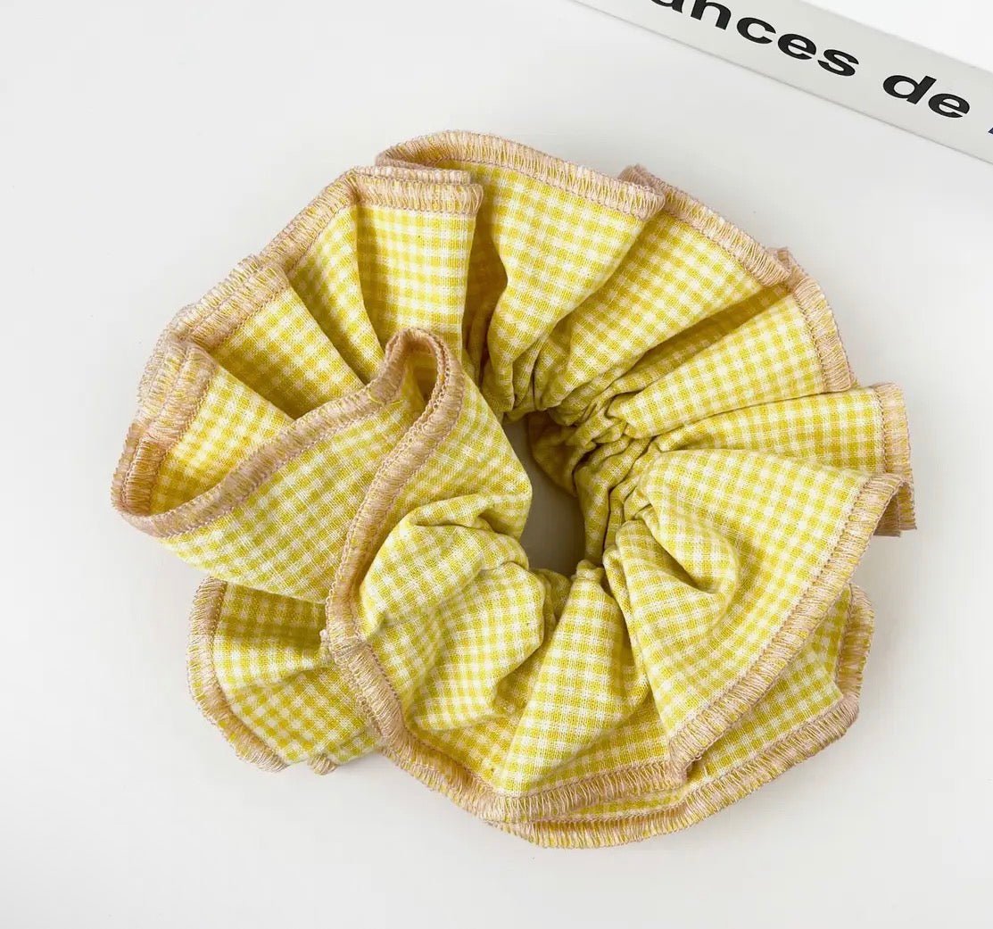 Retro Plaid Scrunchie - Flea Boutiques