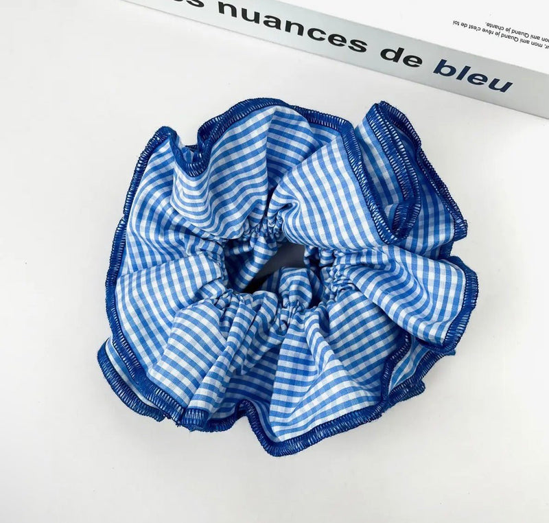 Retro Plaid Scrunchie - Flea Boutiques