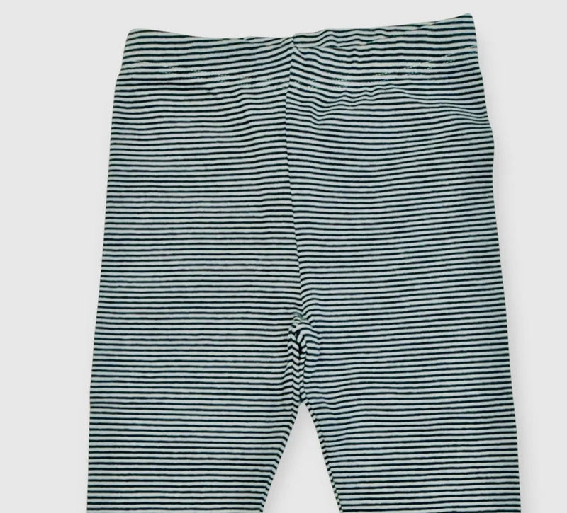 Rib Knit Stripe Leggings - Flea Boutiques