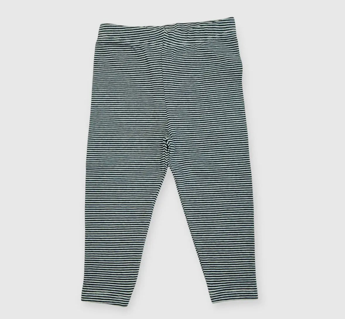 Rib Knit Stripe Leggings - Flea Boutiques