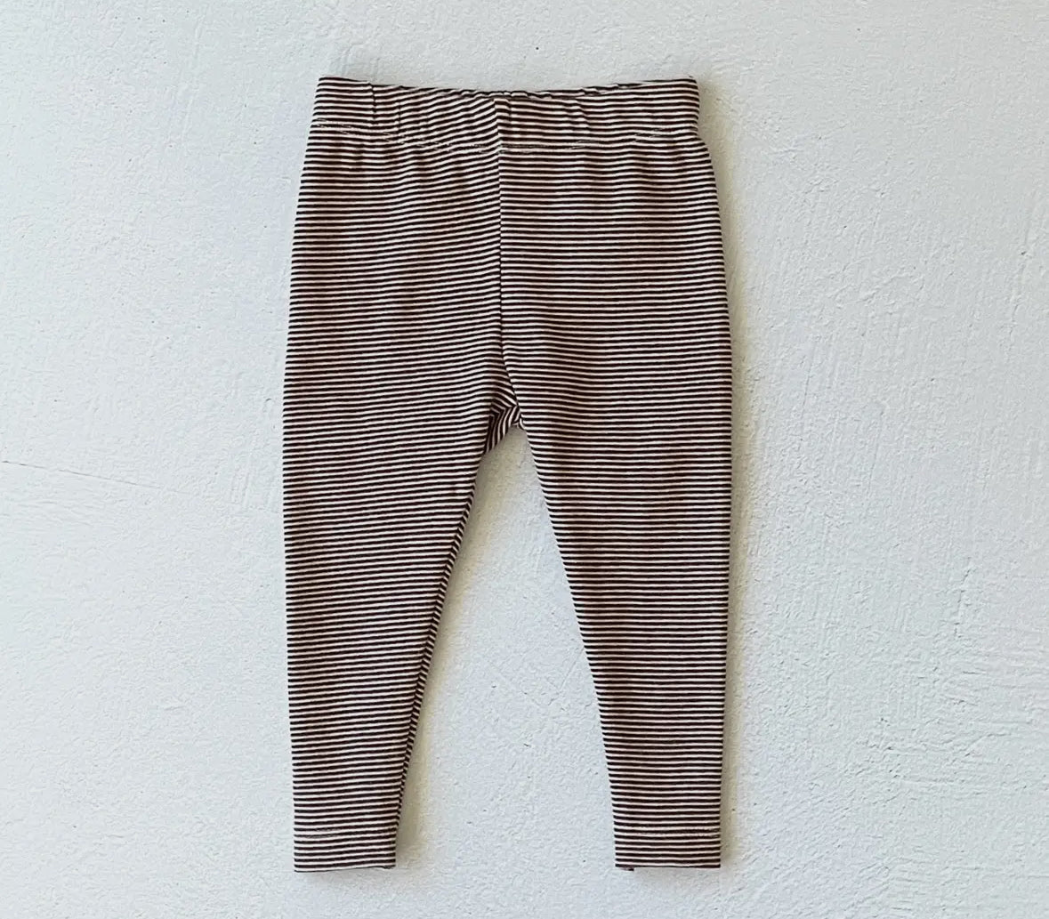 Rib Knit Stripe Leggings - Flea Boutiques