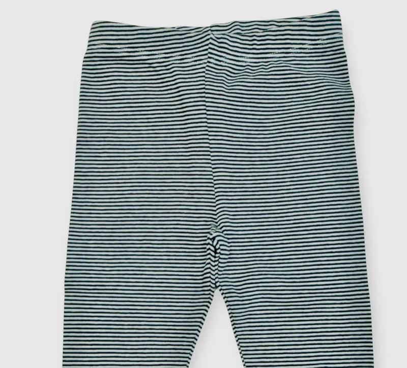 Rib Knit Stripe Leggings - Flea Boutiques