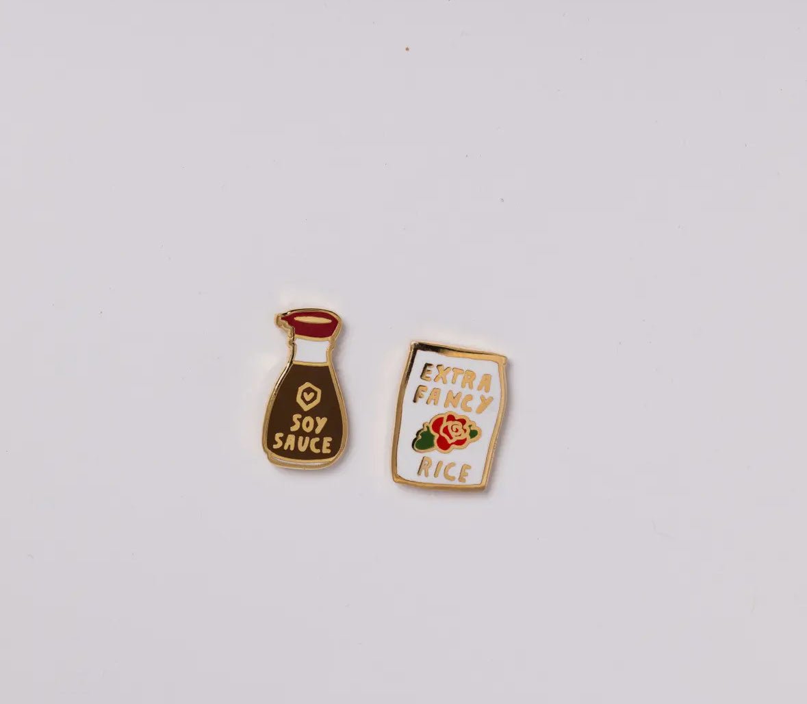 Rice & Soy Sauce Studs - Flea Boutiques