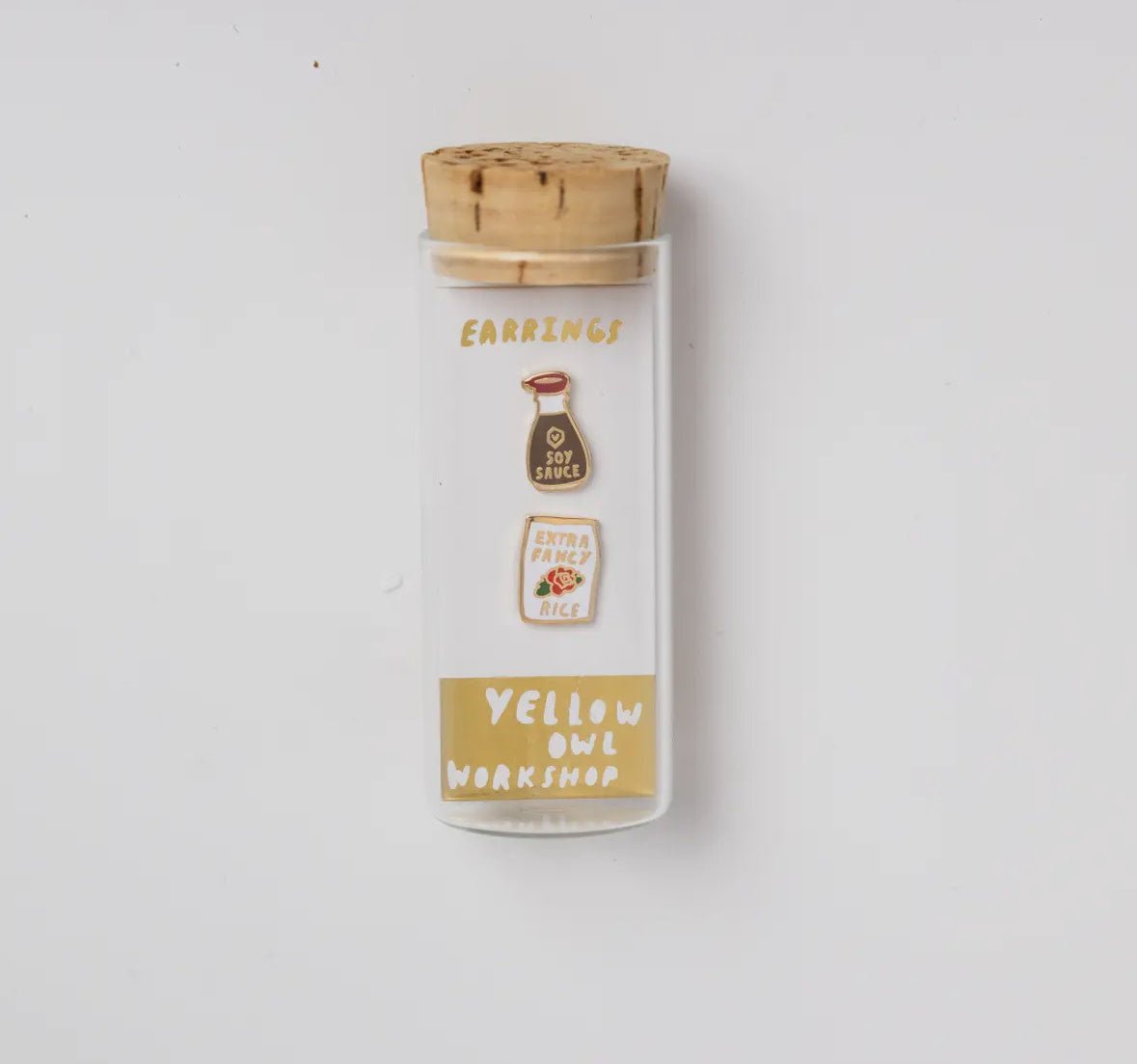 Rice & Soy Sauce Studs - Flea Boutiques