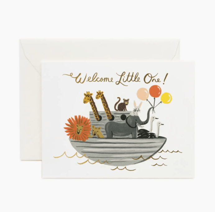 Rifle Paper Co. Noah's Ark Card - Flea Boutiques