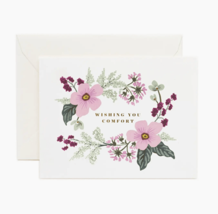 Rifle Paper Co. Wishing you Comfort - Flea Boutiques