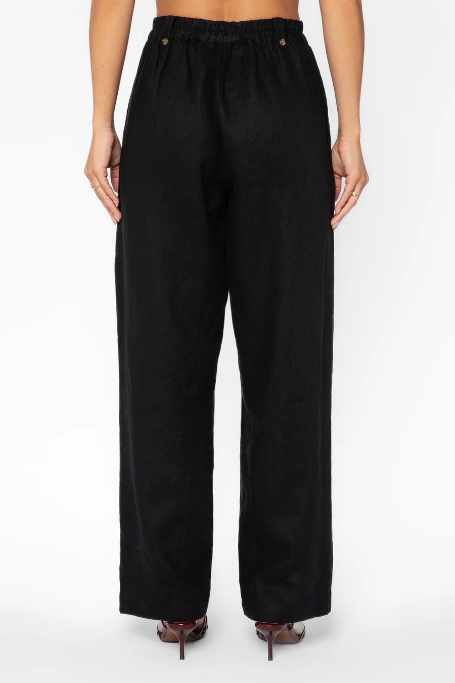 Rowan Pull On Pleated Pant - Flea Boutiques