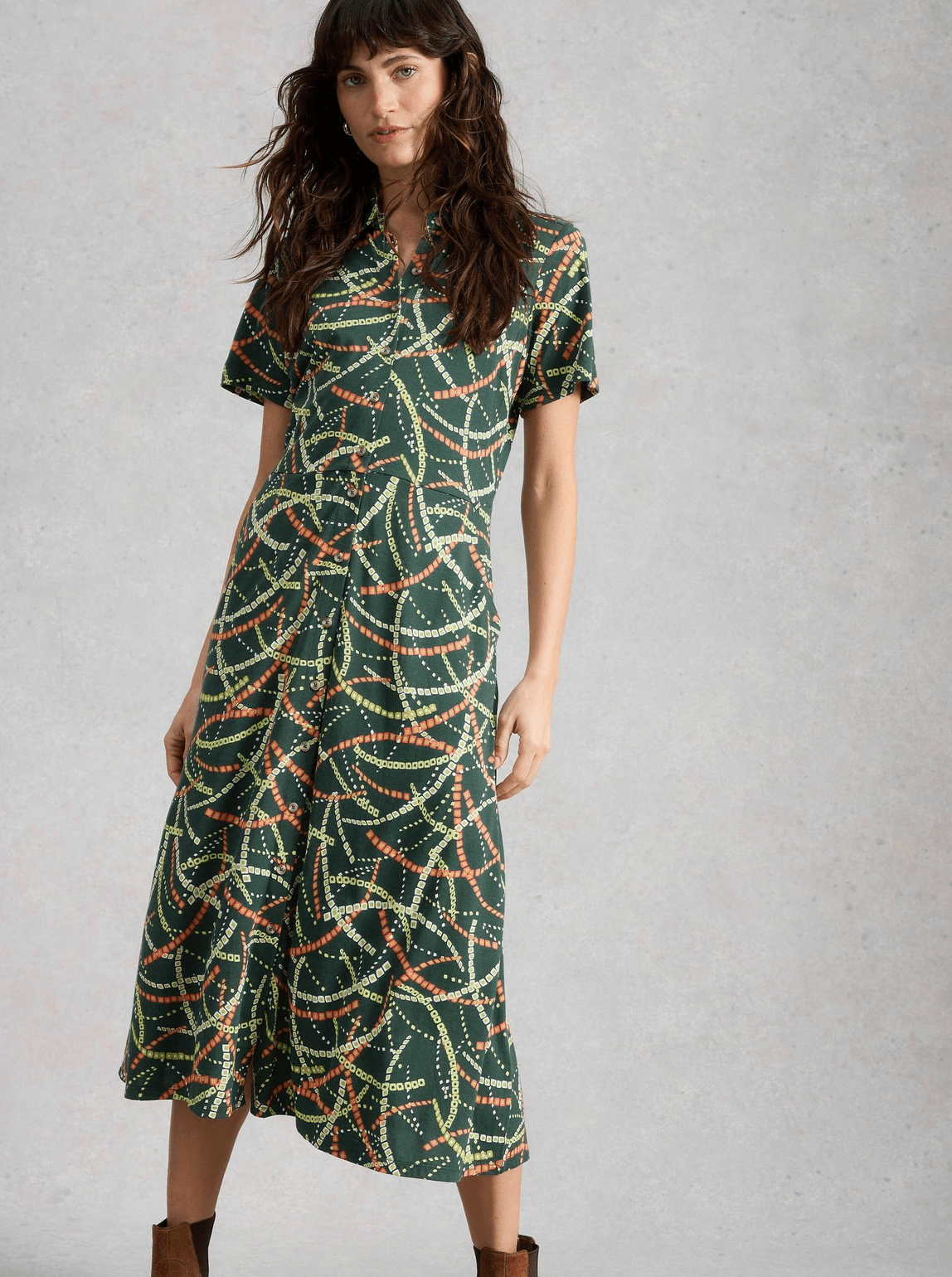 Rua Jersey Midi Dress - Flea Boutiques