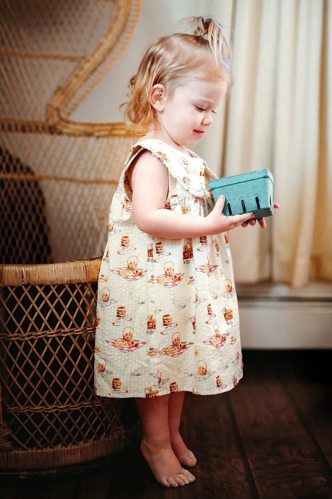 Ruffle Collar Dress - Flea Boutiques