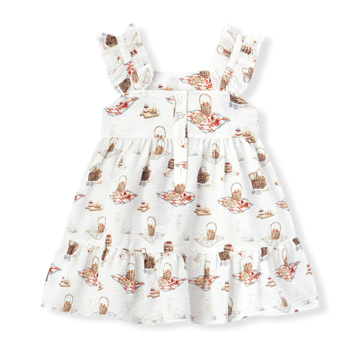 Ruffle Tiered Dress - Flea Boutiques