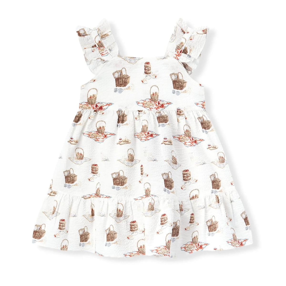 Ruffle Tiered Dress - Flea Boutiques
