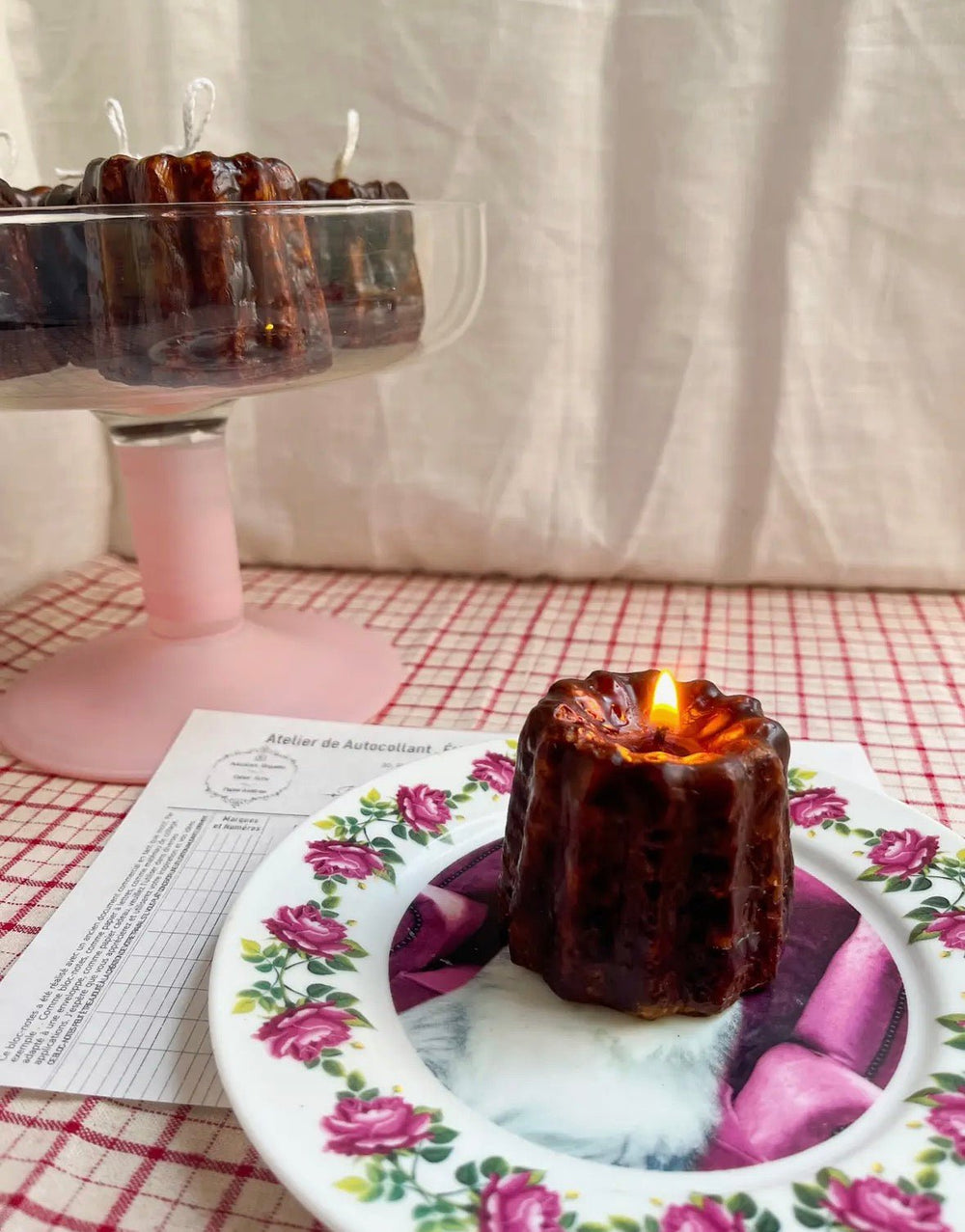 Rum Vanilla Cake Candle