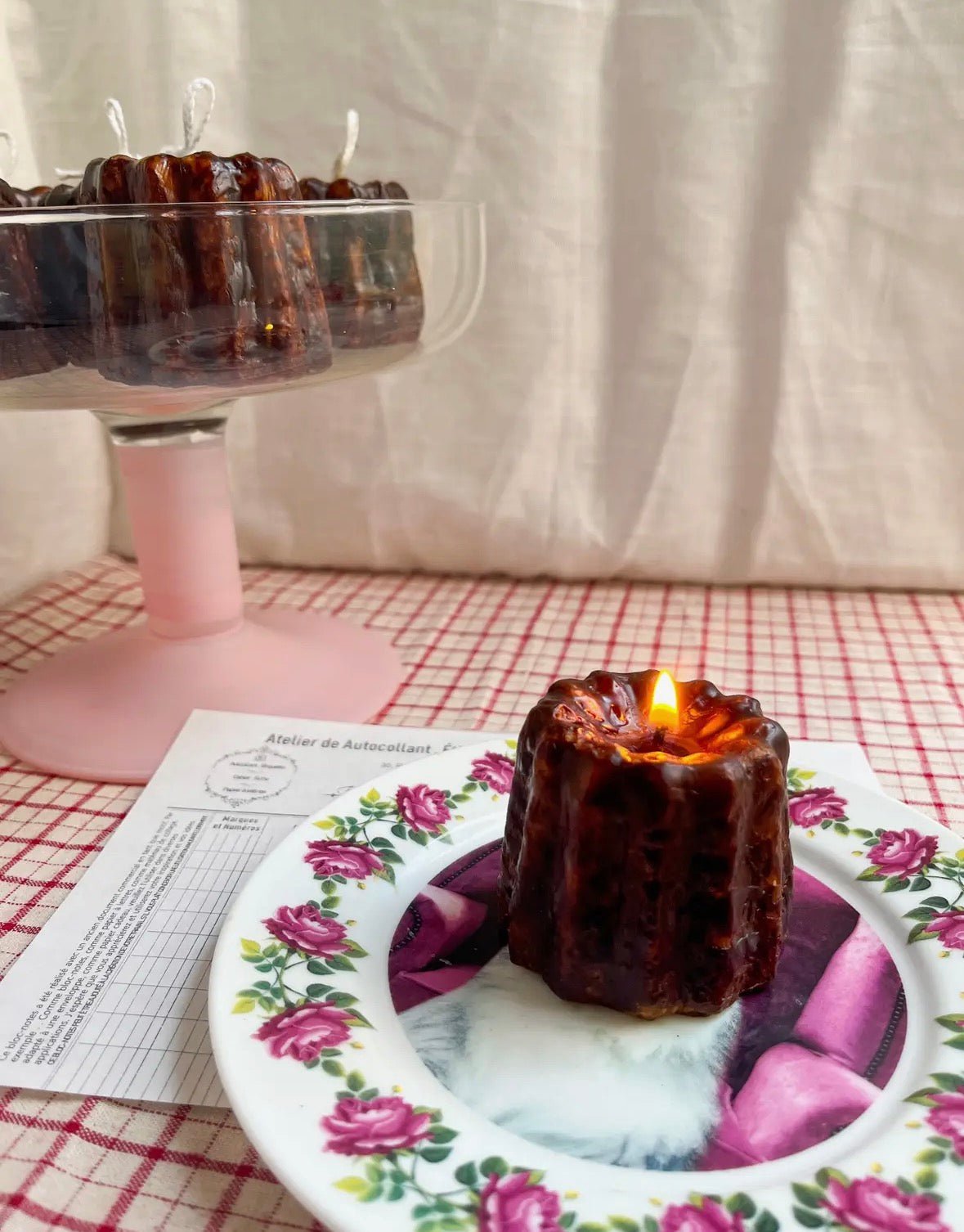 Rum Vanilla Cake Candle - Flea Boutiques