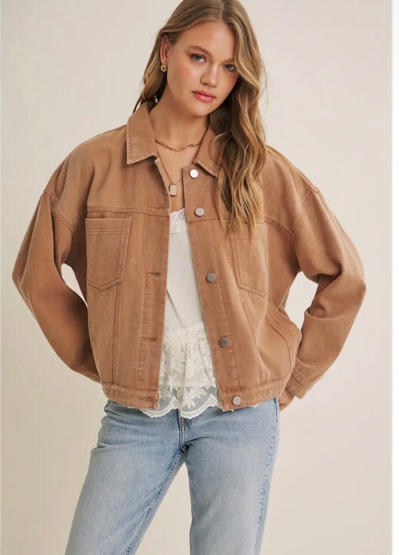 Rustic Road Oversized Jacket