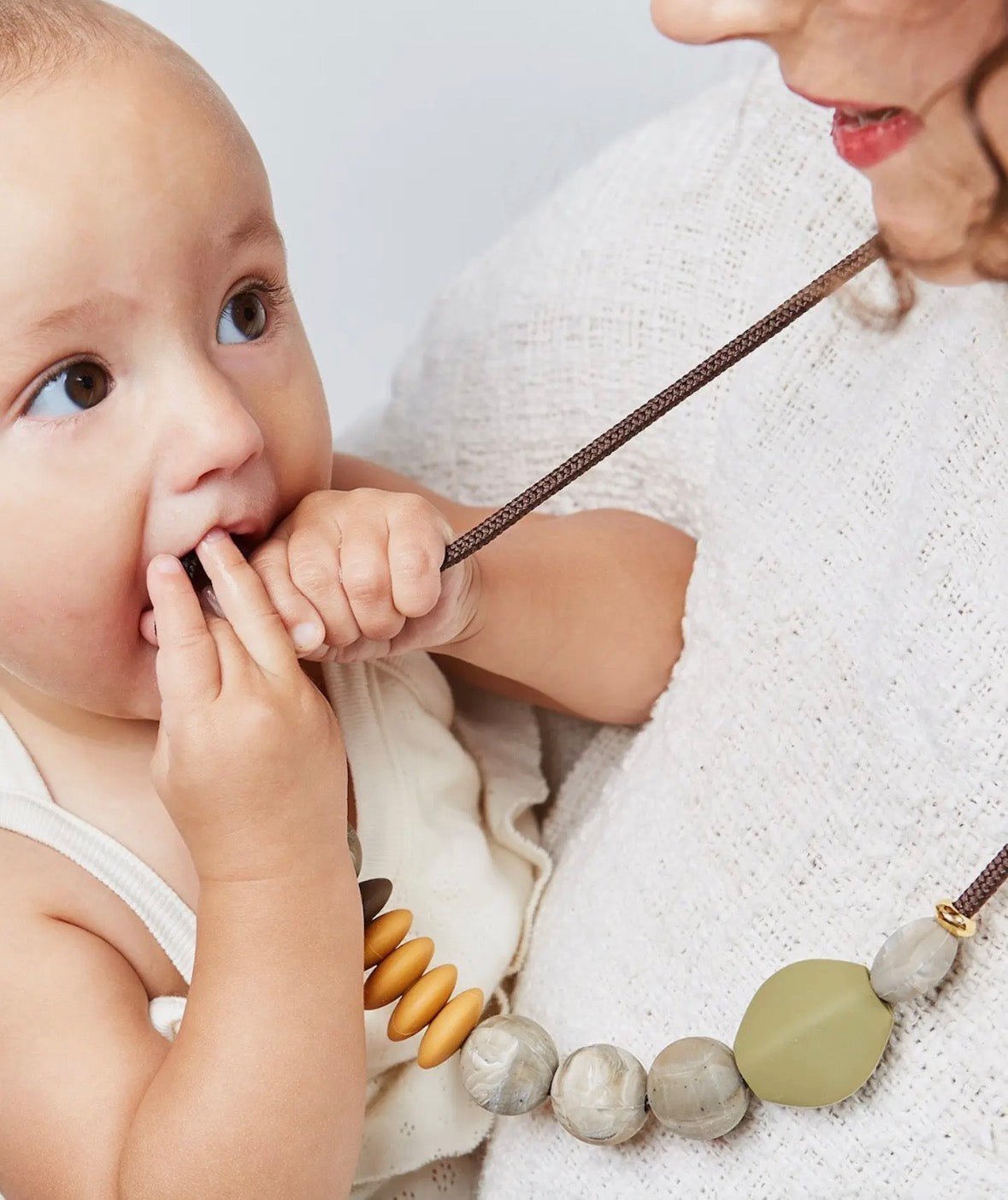 Saddle Signature Teething Necklace - Flea Boutiques