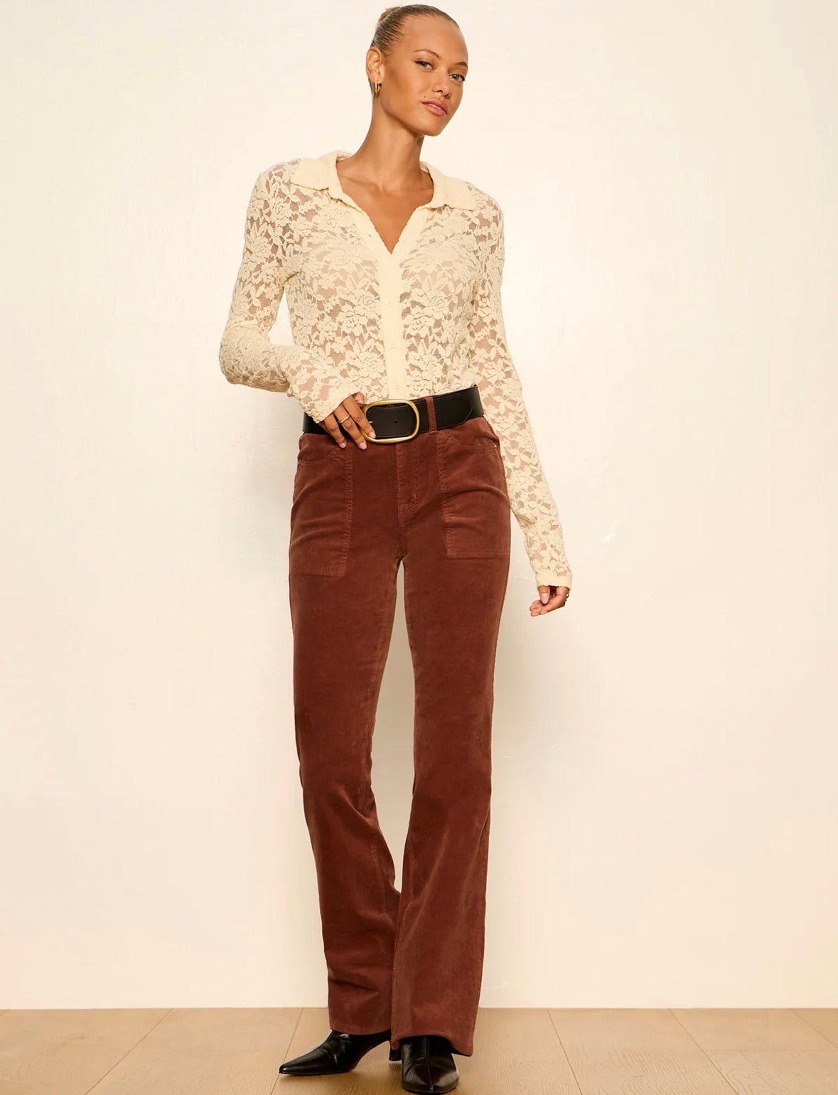 Sanctuary Dreamer Lace Shirt - Flea Boutiques