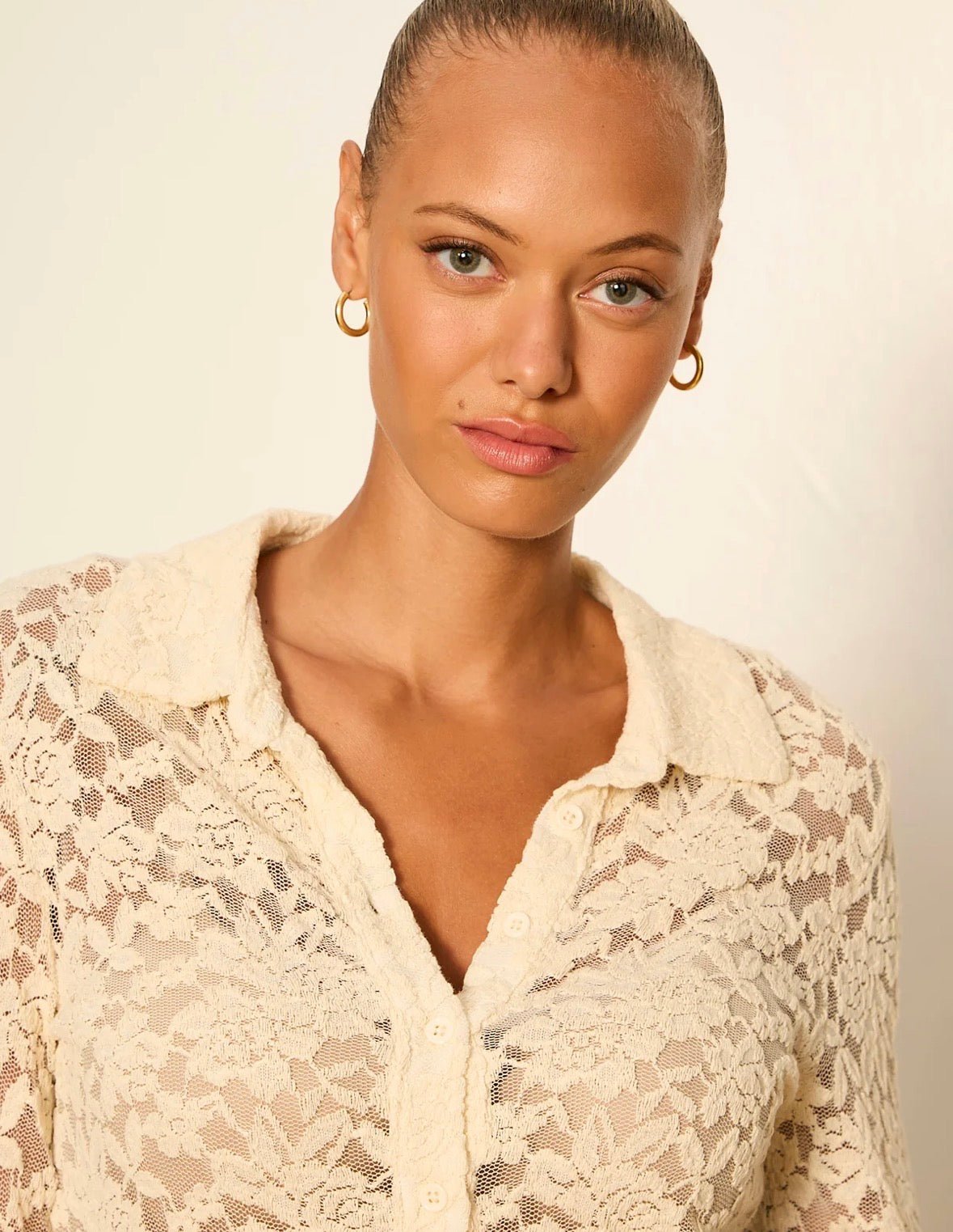 Sanctuary Dreamer Lace Shirt - Flea Boutiques