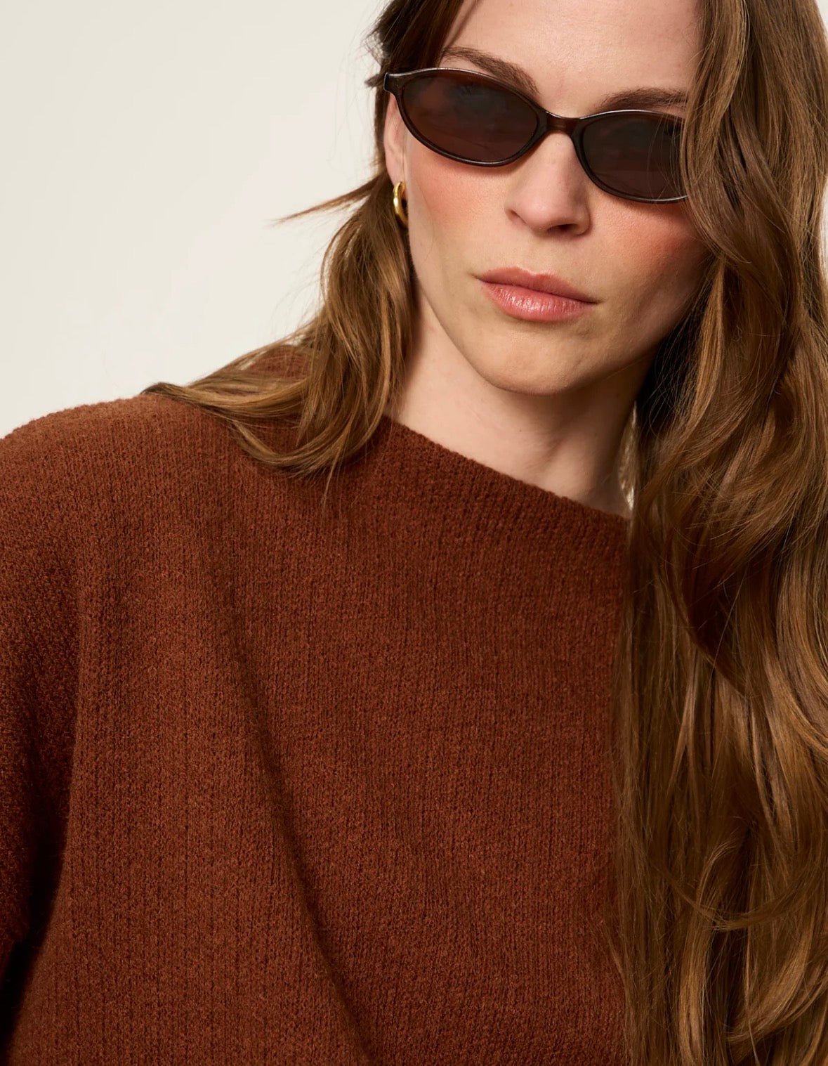 Sanctuary Ribbed Dolman Sweatshirt - Flea Boutiques