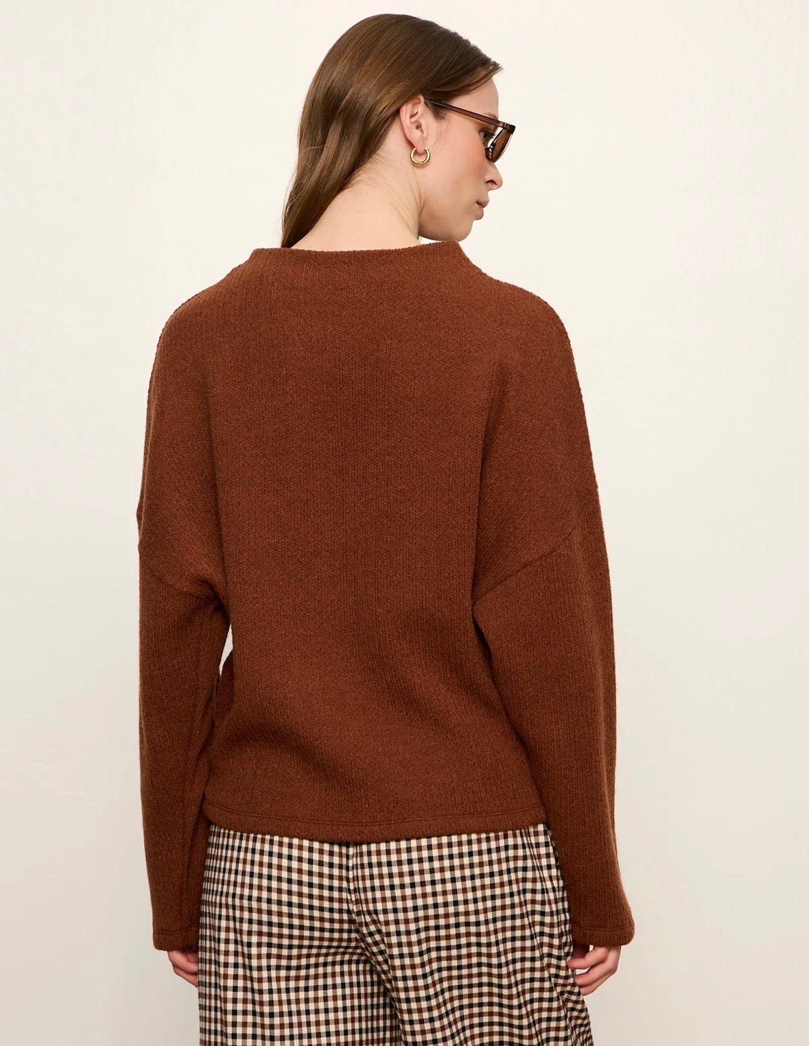 Sanctuary Ribbed Dolman Sweatshirt - Flea Boutiques
