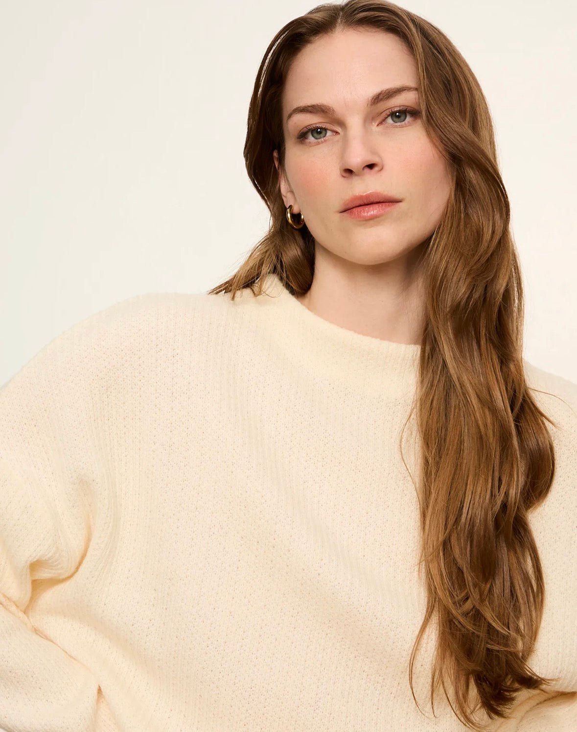 Sanctuary Ribbed Dolman Sweatshirt - Flea Boutiques