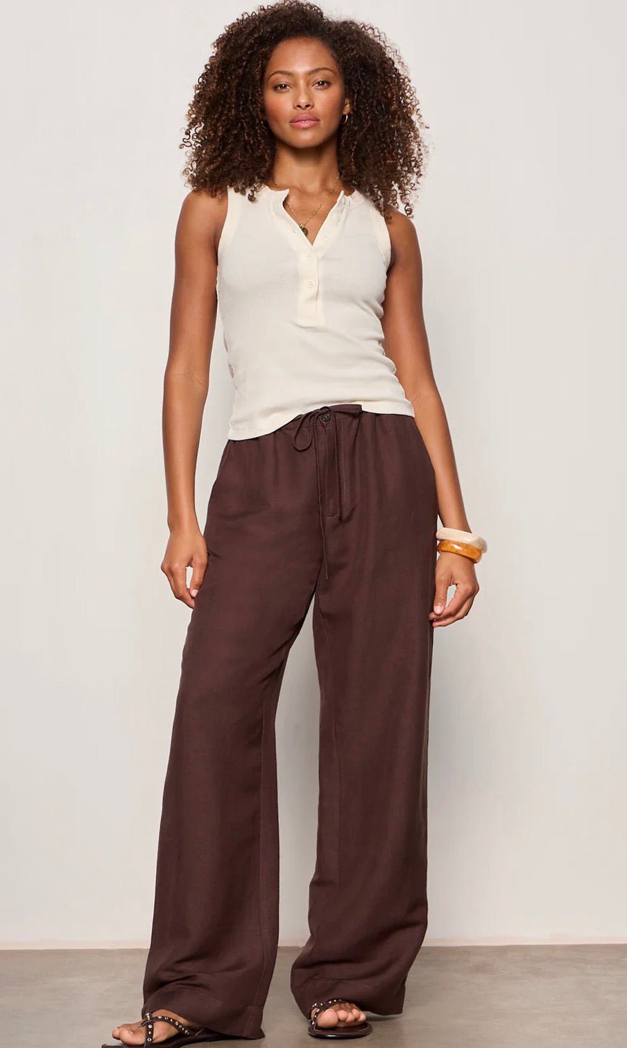 Sanctuary Shoreline Linen Pants - Flea Boutiques