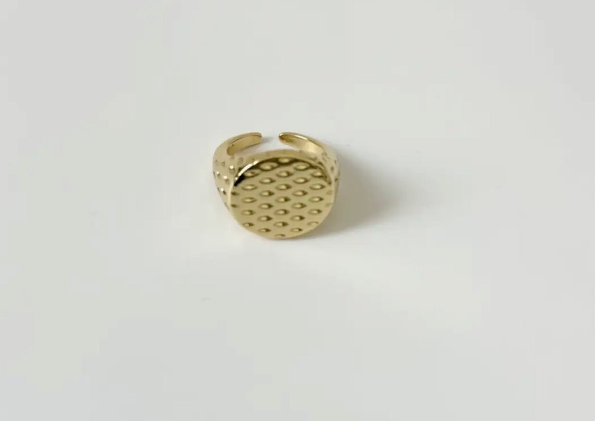 Scales Signet Ring - Flea Boutiques