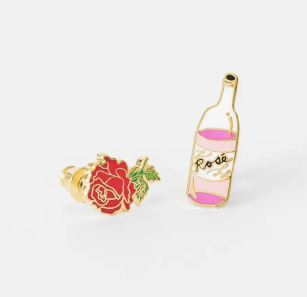 Rose & Rose Earrings