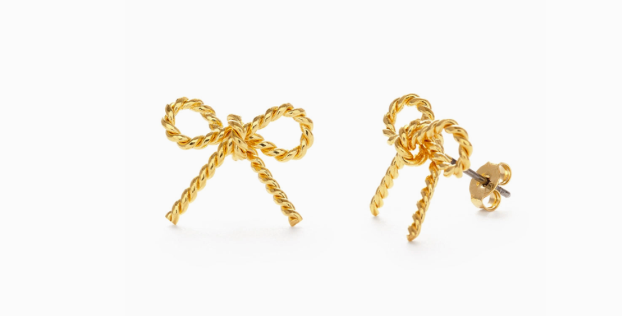 Bow Stud Earrings