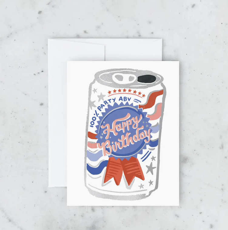 Birthday Beer Card